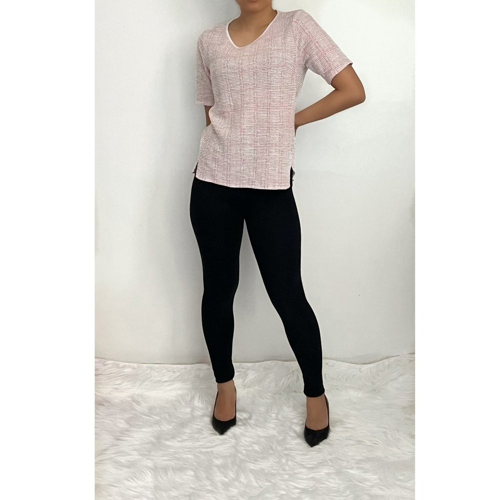 LIGHT KNIT PINK SHIRT